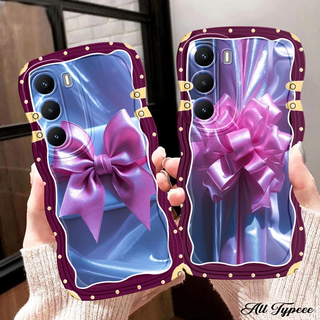 Vivo Y29 4G Y29 5G Y19s Y28 Y18 Y03 Y100 Y17S Y36 Y27 Y27S V27 Y20 Y12S Y12 MC-1500 เคสคลื่น