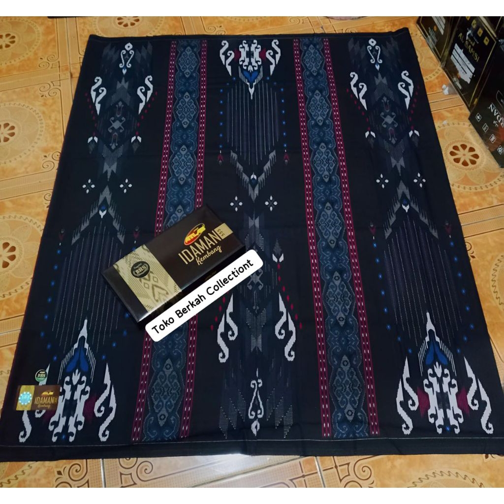 Atlas Idaman Flower Motif Sarong Bhs ล่าสุด Black Series Atlas Sarong Atlas Black Series Ramdhan Sarong Atlas Idaman Harmoni Sarong Black Atlas Sarong
