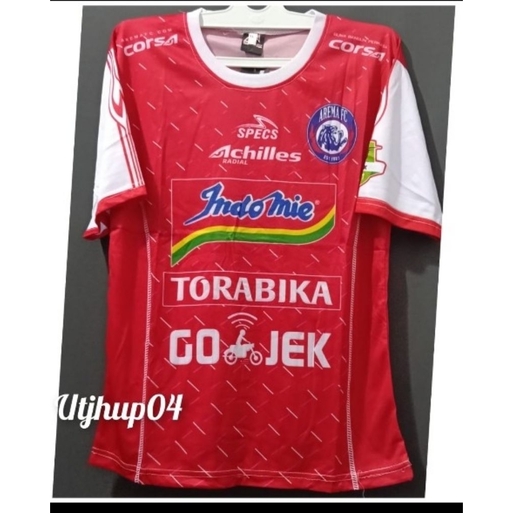 AREMA FC FOOTBALL JERSEY TOP SIZE BB 45-60 KG