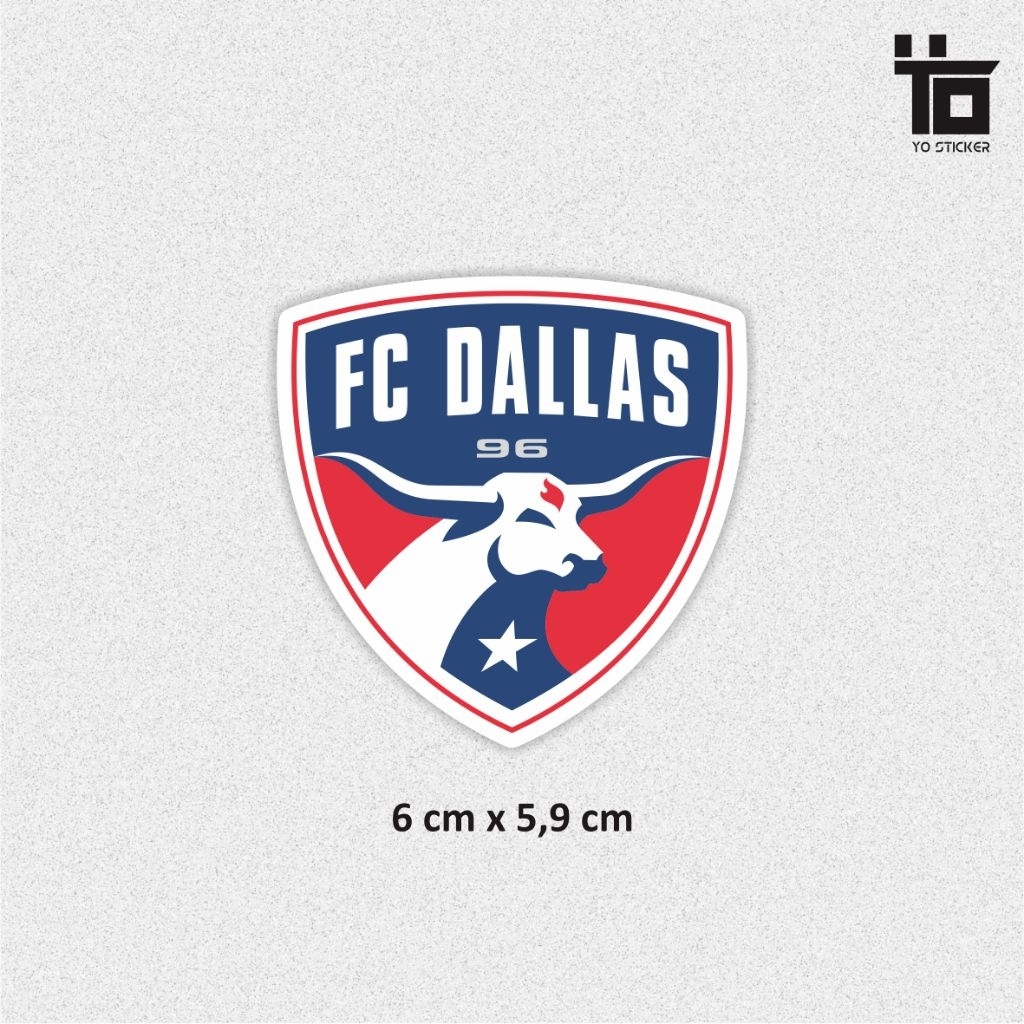 สติ๊กเกอร์ FC DALLAS/FC DALLAS/สติ๊กเกอร์บอล/สติ๊กเกอร์MLS