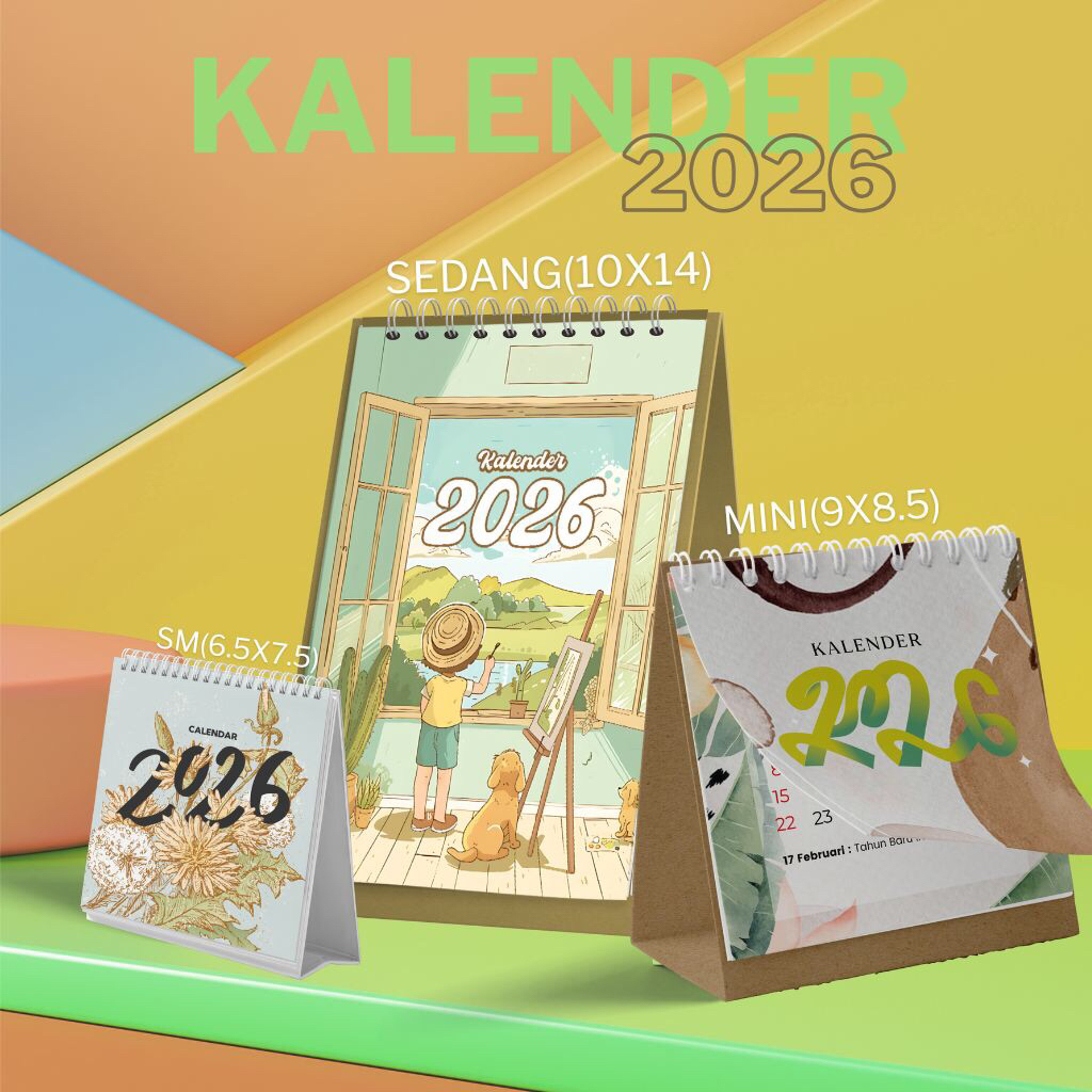 ปฏิทิน 2026 | SUPER MINI CALENDAR | ของชําร่วย | ปฏิทิน | ปฏิทินตั้งโต๊ะ