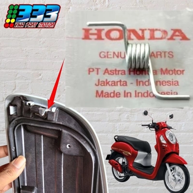 สปริง LID Scoopy Esp K93 BeAT K1A K2F Honda || สปริง LID Scoopy K93 K2F BeAT K1A Honda