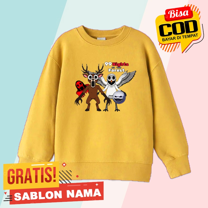 99 Night In Forest Kids Sweater / 99 Night In Forest Boys & Girls Jacket