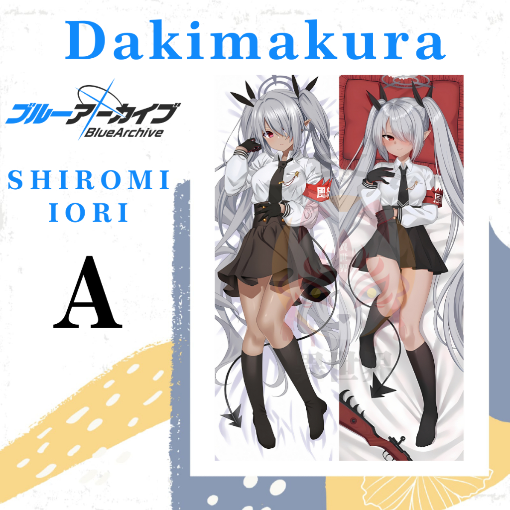 ฝาครอบ BLUE ARCHIVE Shiromi Iori DAKIMAURA PILLOW