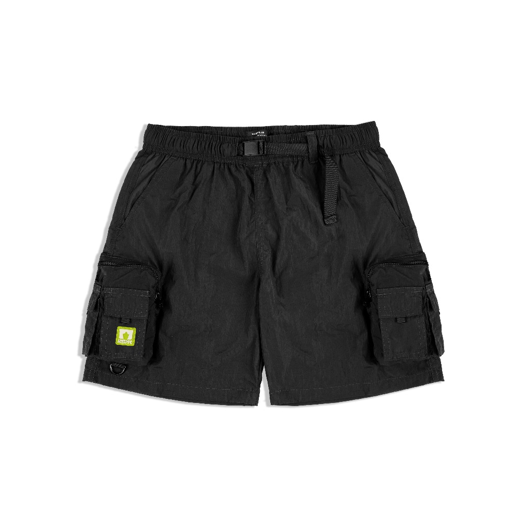 KEEPFS | Short Pant Cargo Nylon Black | แลคซี่