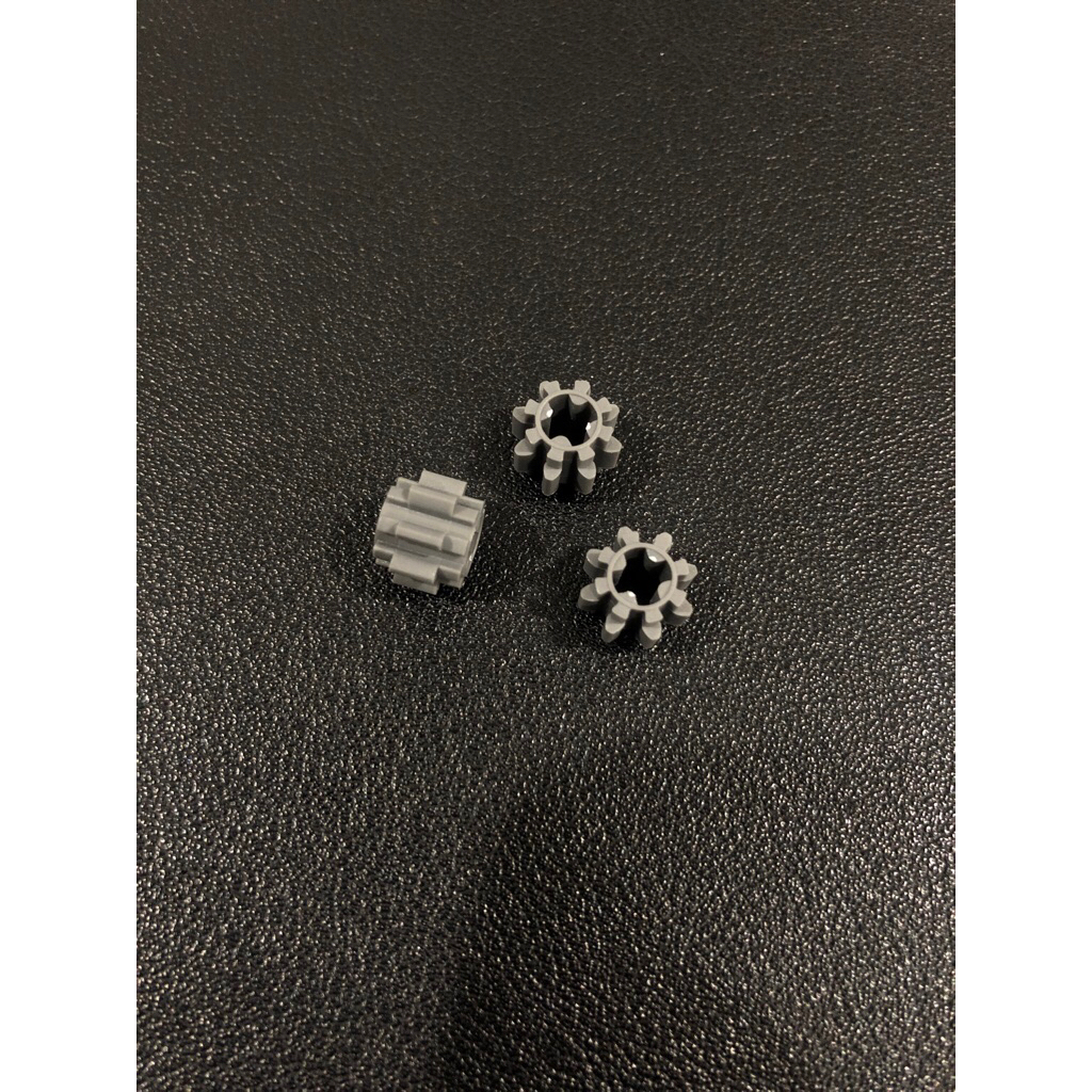 Lego Parts - 3647 - Dark Blush Grey, Technic Gear 8 Tooth