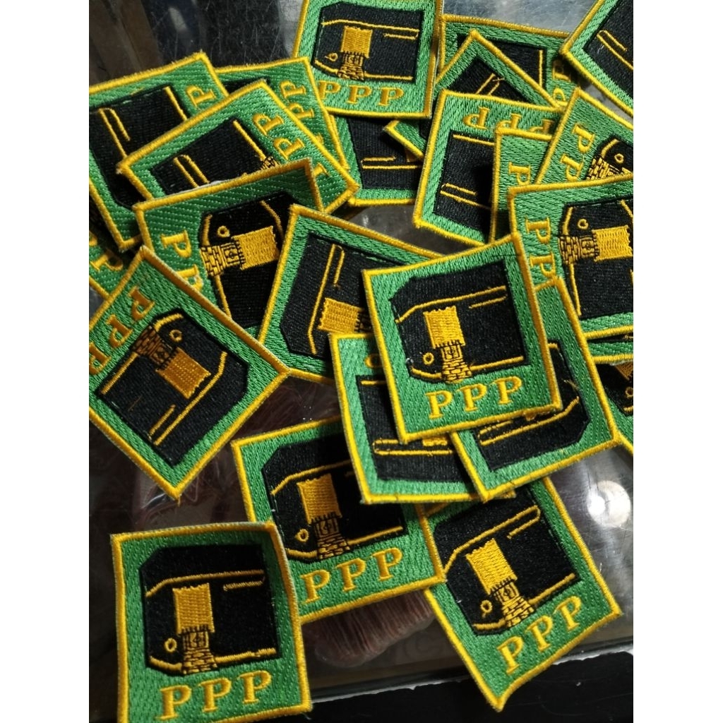 โลโก้ปาร์ตี้ PPP โลโก้ United Development Party ตรา PPP ตราปาร์ตี้ PPP ปักโลโก้.