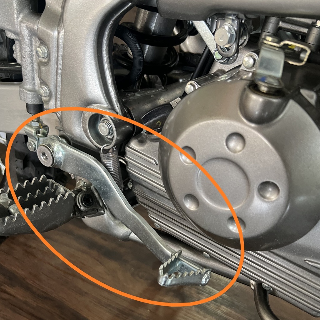 เบรค PEDAL LEVER Kawasaki KLX 140 KLX140 RF ORIGINAL KAWASAKI