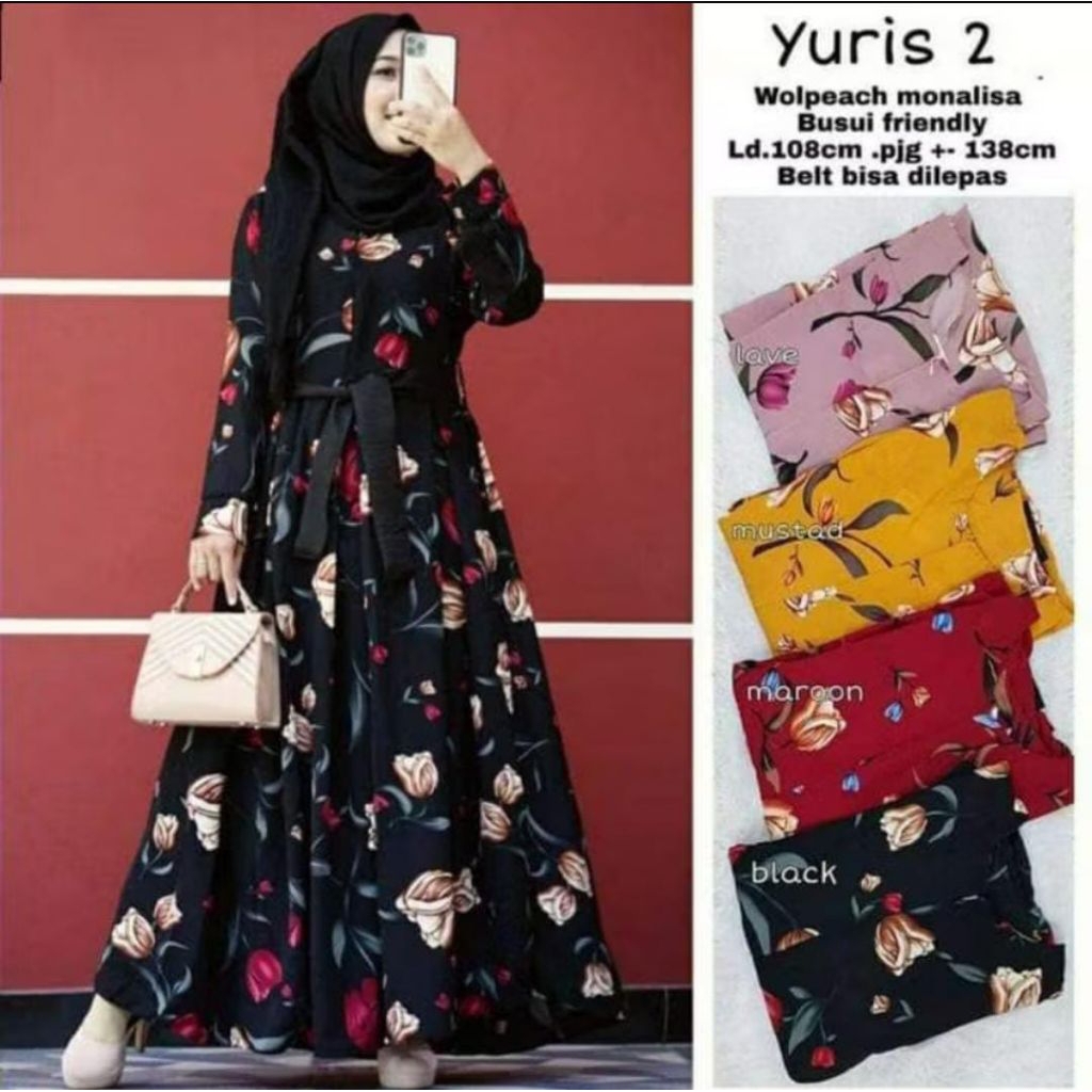 KATUN TULIP FLOWER DRESS // PREMIUM COTTON TULIP DRESS