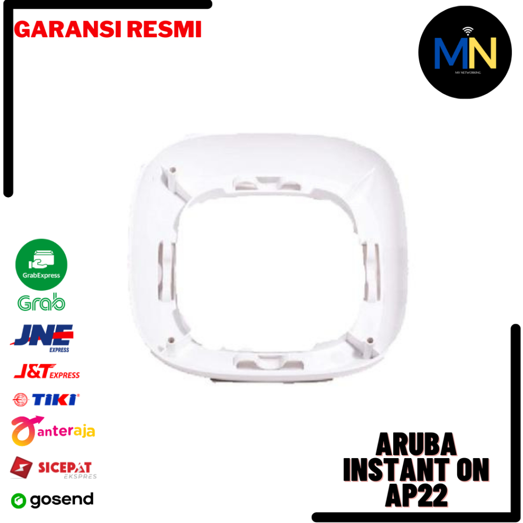 ARUBA ทันทีบน AP22 Flush Mount Sleeve R6P90A