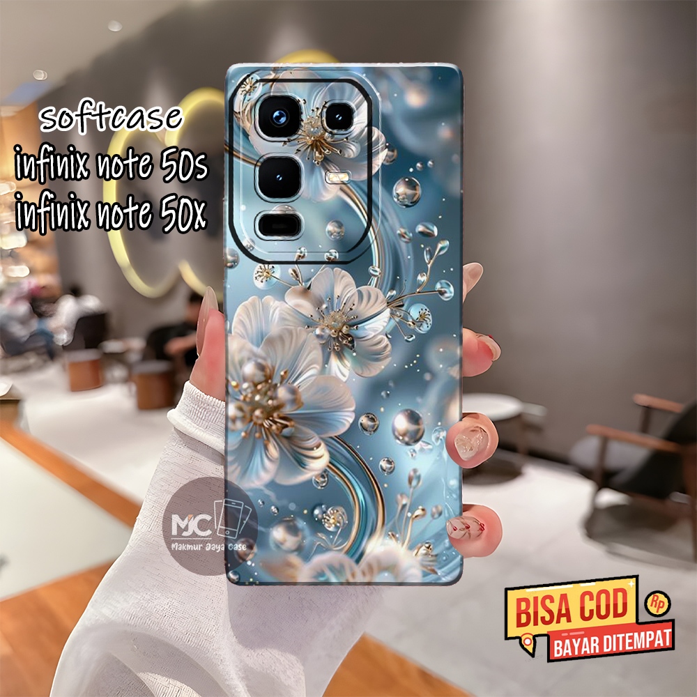 CASE INFINIX NOTE 50S NOTE 50X NOTE 50 NOTE 50 PRO LATEST - FASHION CASE - SOFTCASE PROCAMERA - MOTI