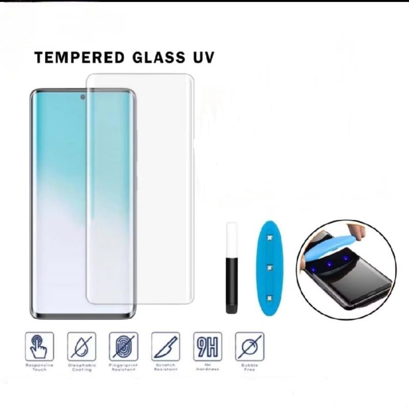 TEMPERED GLASS UV NANO CLEAR LIQUID VIVO V40 /V27 5G /V29 5G /V30 /V30E /V30 pro /X80 /X90 /X90s /X9