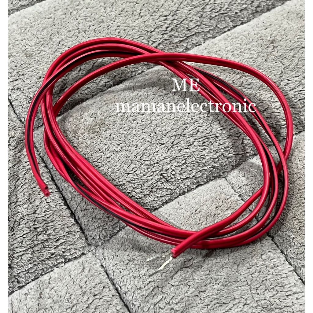 AWG22 สายซิลิโคนคู่ 1 เมตร