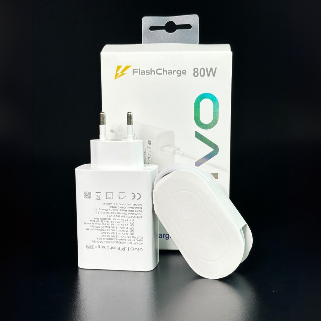 Vivo 80W 44W 90W 66W Fast Charging Original Charger