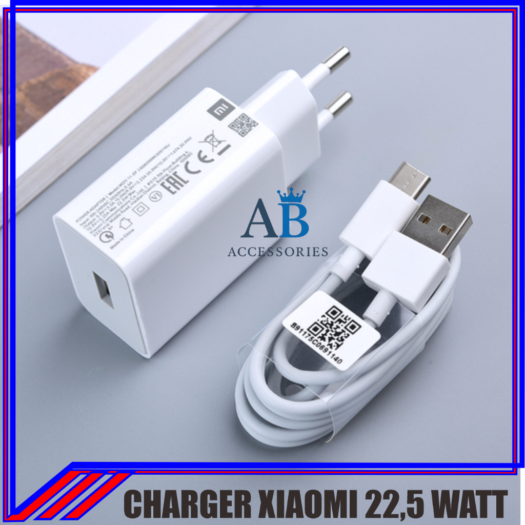 TRAVEL CHARGER XIAOMI 22.5WATT TYPE C รุ่น MDY-11-EP ชาร์จเร็ว