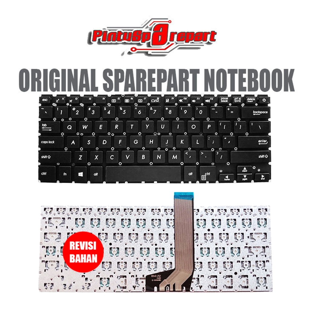 TOMBOL (ORIGINAL ใหม่สีดํา) ASUS 14 S14 A405 X405U X405UA X405U X405UR A405U A405UA A405U A405UR ต้น