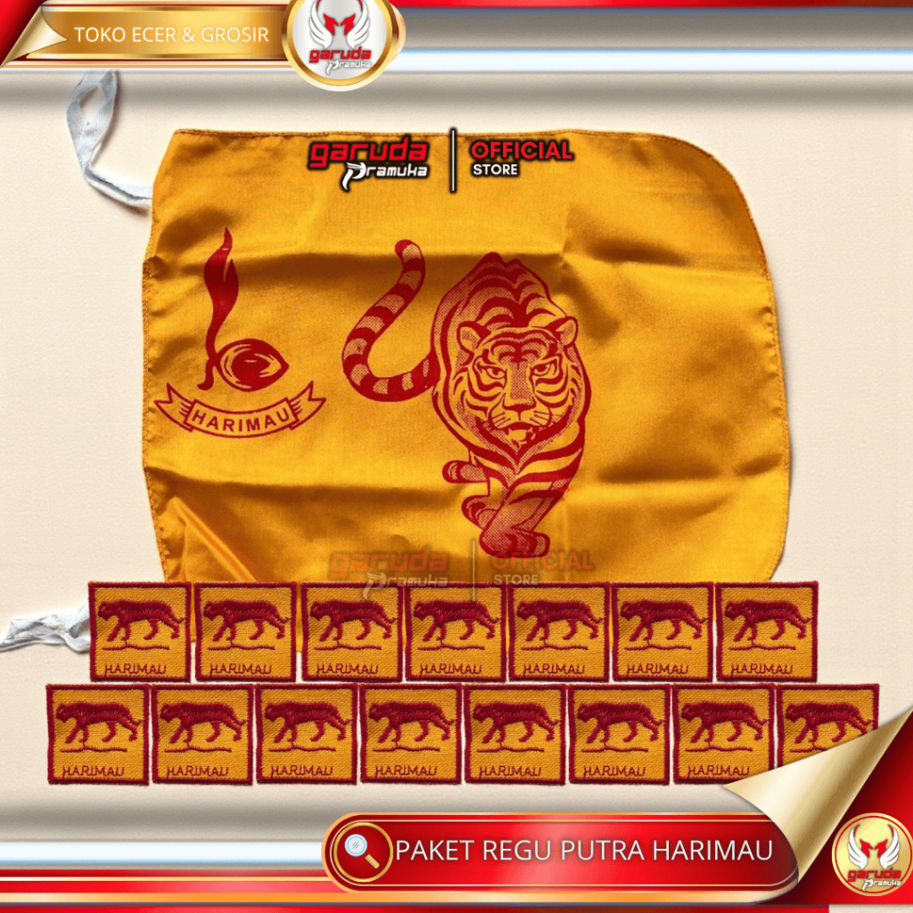 แพ็คเกจ TIGER SCOUT SQUAD (1 ป้าย FLAG และ 10+ SQUAD)