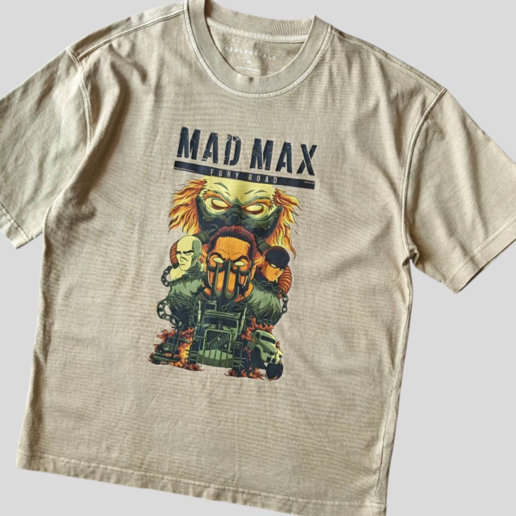 เสื้อยืดทรงกล่องโอเวอร์ไซส์ MADMAX