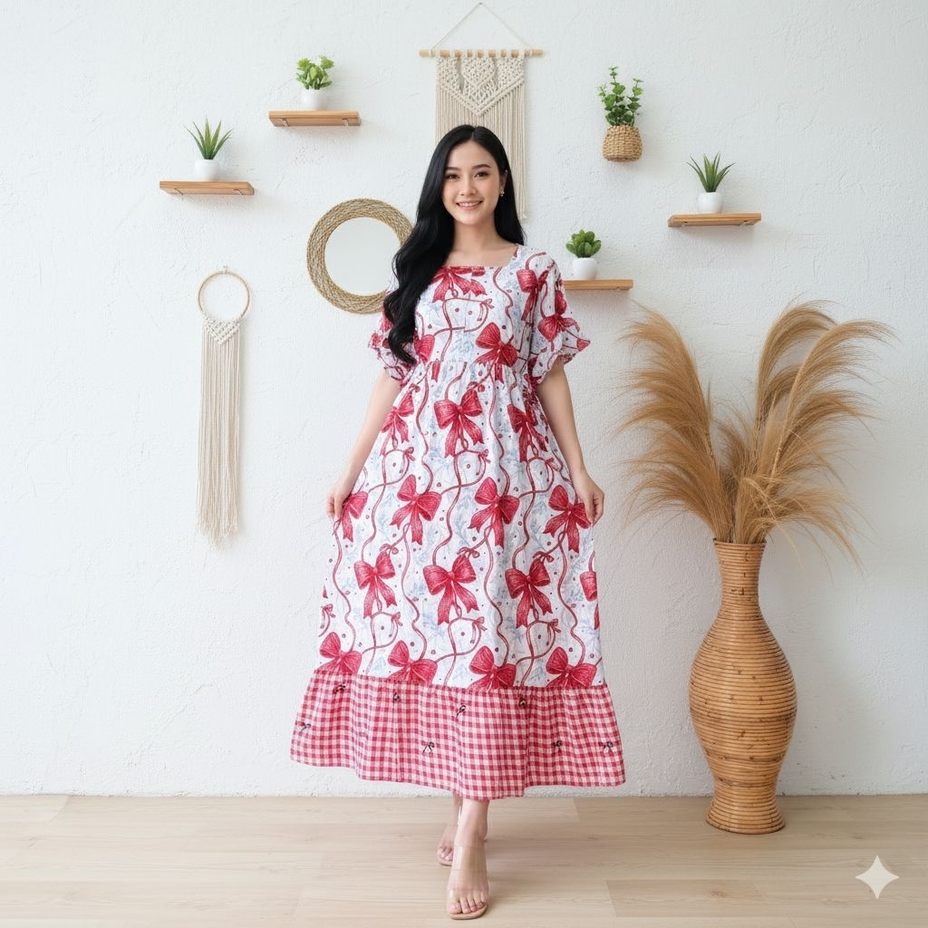 เดรส Sayla daster เรยอนระดับพรีเมียมใหม่ล่าสุด