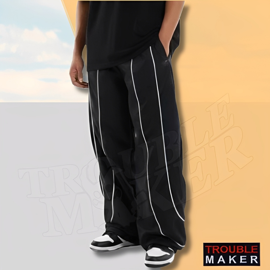 กางเกงถุงลําลอง | กางเกง Bassic Buggy | กางเกงทรงหลวม| กางเกงทรงหลวม | ใหม่ Drop Casual
