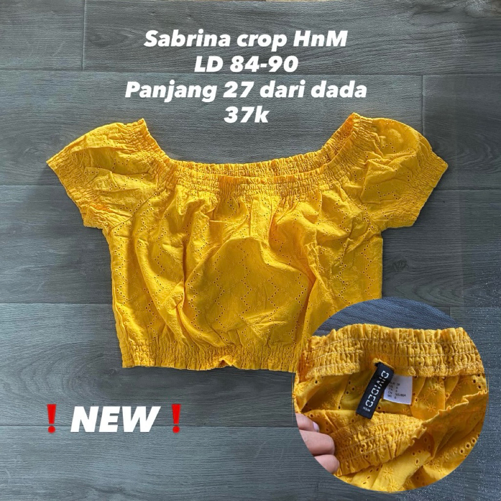 New Sassy - Sabrina crop H&M