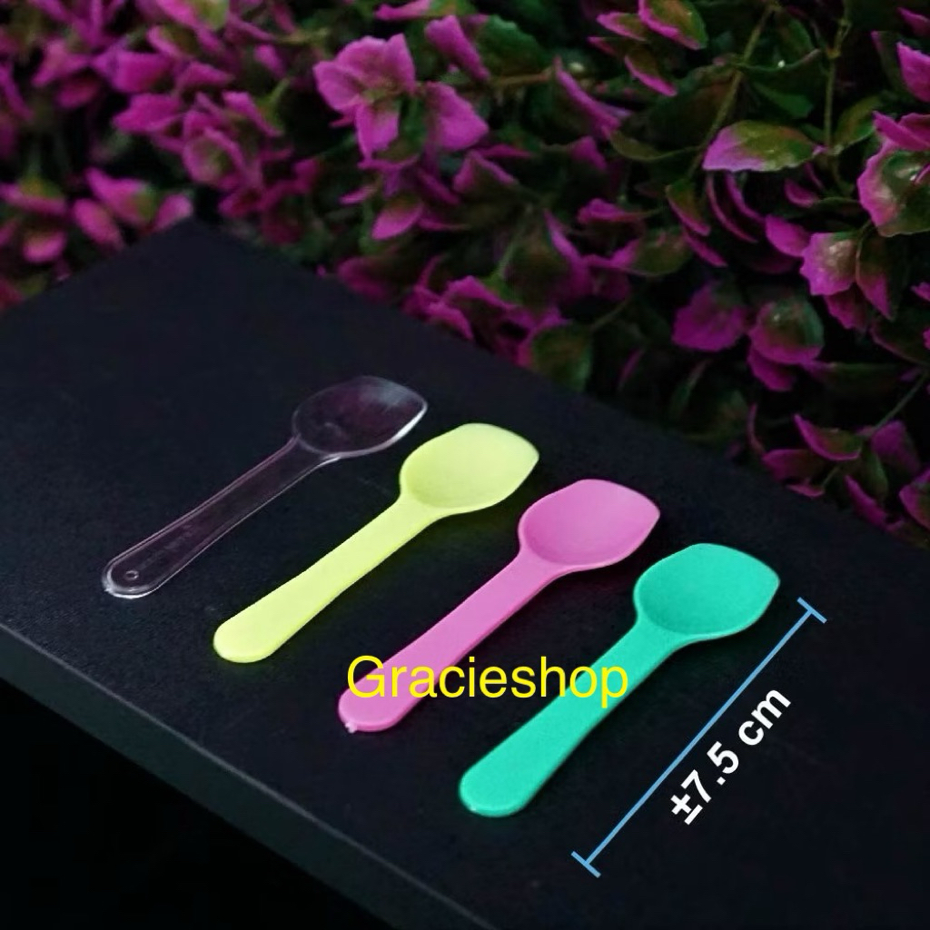 JELLY SPOON CONTENTTS 24 ชิ้น / PUDDING SPOON / ICE CREAM SPOON