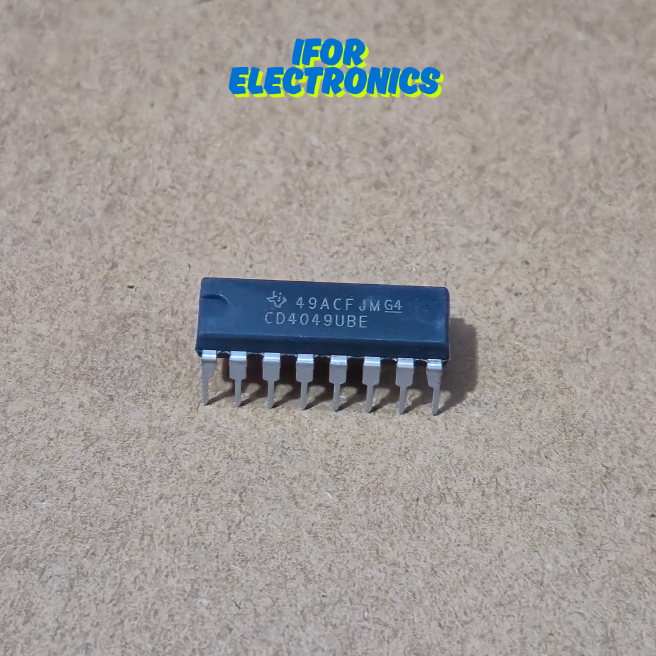 IC CD 4049 EUBE CD4049BE CD4049 IC LOGIC POES SUPPLY