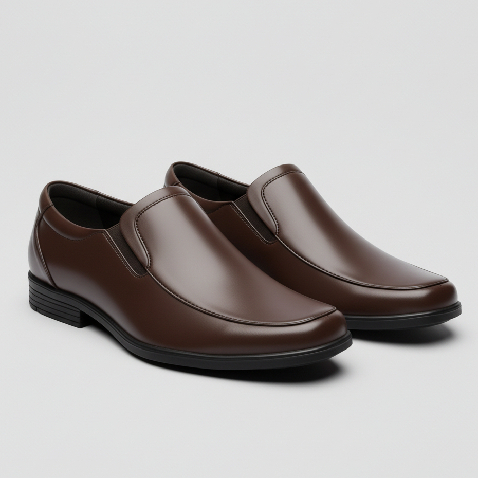 PAULMAY - รองเท้าทางการผู้ชาย Milan 78 - Slip on Dark Brown