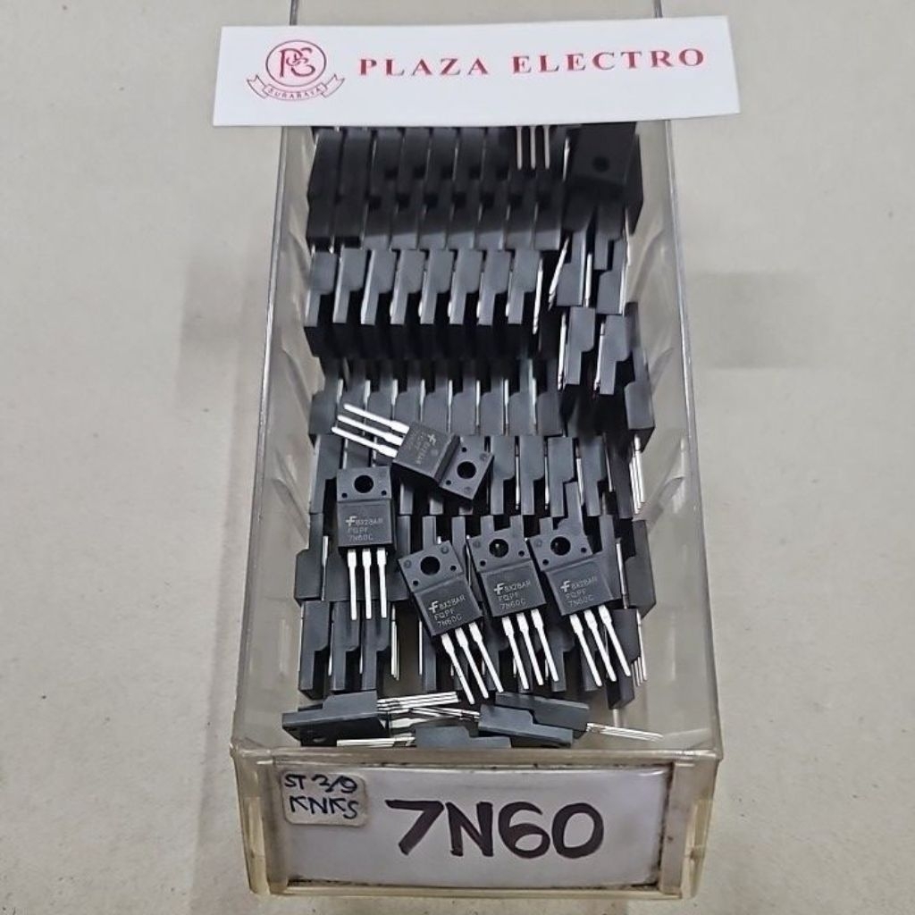 MOSFET FQPF 7N60 C ทรานซิสเตอร์ IC ดั้งเดิม FQPF7N60C คุณภาพดี