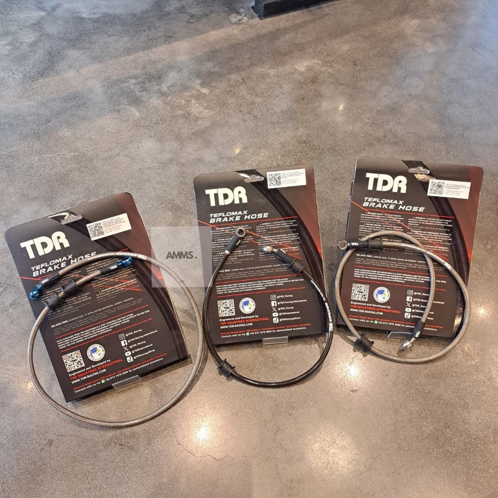 TDR TEFLOMAX BRAKE HOSE 35 INCH & 24 INCH LENGTH 90CM 61CM