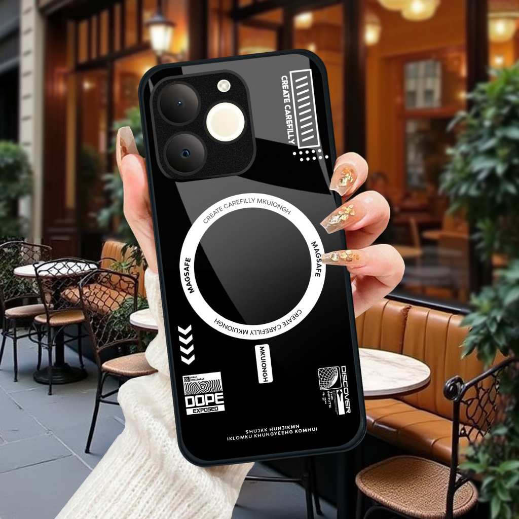 [AR53] เคสสําหรับRealme Note 70 Note 60 Note 50 C73 C71 C75 ล่าสุด - SOFTcase Glass Kaca realme Note