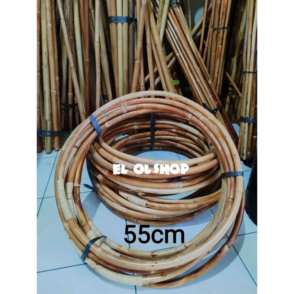 Holahop Hulahop Holawhoop ฮูลาฮูปหวาย Hola hoop 55cm