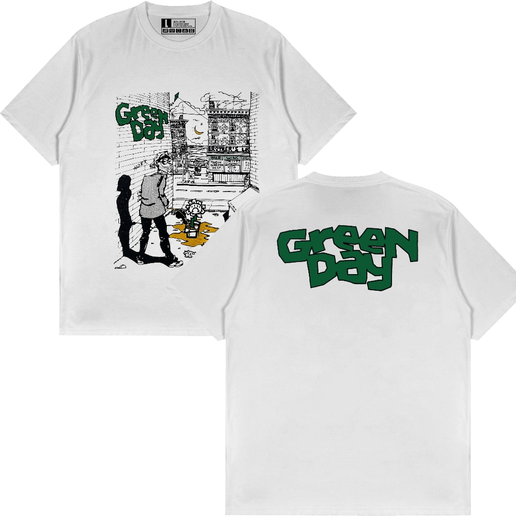 เสื้อยืด KATUN GREENDAY - DOUBLE SIDED | GREENDAY BAND TSHIRT PREMIUM 24S COTTON