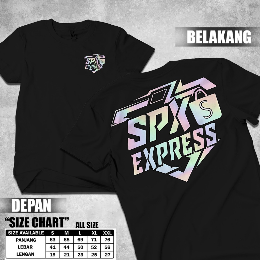 เสื้อยืด Shoppee Express สะท้อนแสง - SPX SOPEE PRESIDENTIAL Expedition Package เสื้อ Courier