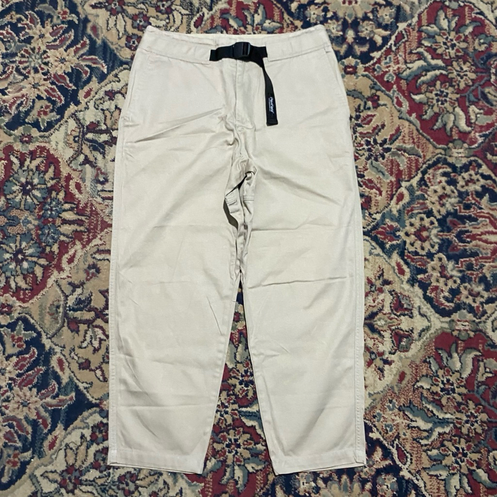 Penfield Belted Pants สีกากี Size M W43 L92 LPaha33 OL18 รอบเอว 86 ซม. ยาว 92 ซม. ต้นขากว้าง 33 ซม. 
