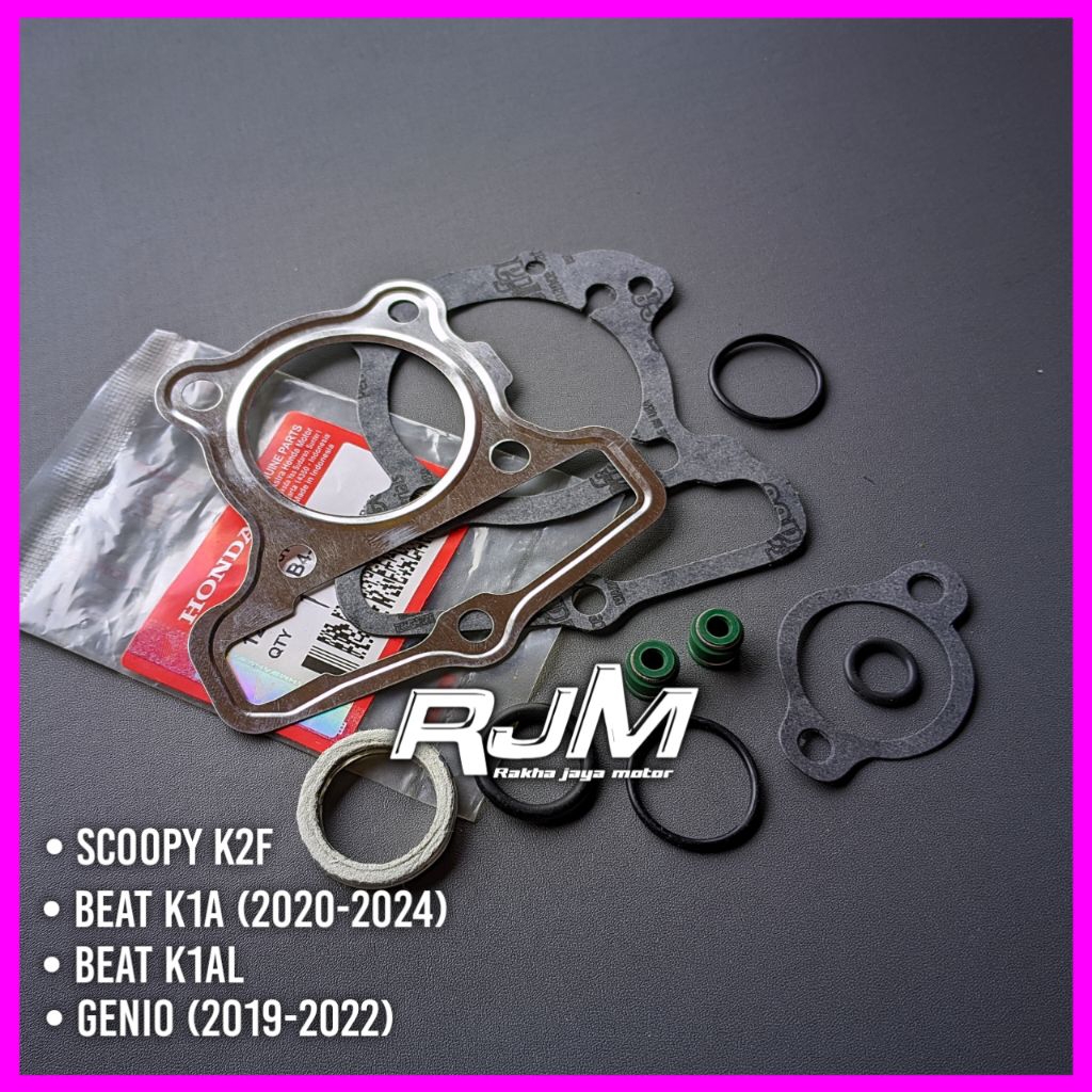 PAKING GASKET TOPSET HONDA BEAT LED K1A K1AL GENIO SCOOPY K2F/PAKING GASKET TOPSET CYLINDER HEAD HED