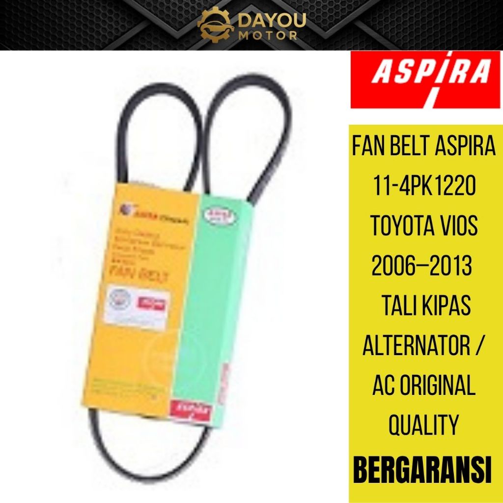 เข็มขัดพัดลม Yaris -Vios 2007-2013 4PK1220