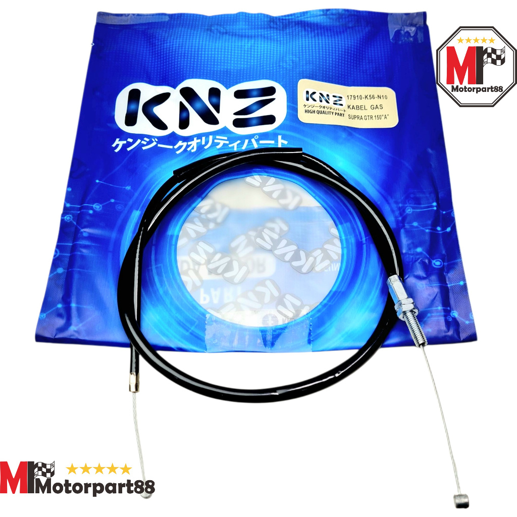 HONDA SUPRA GTR 150 GAS CABLE PART A AND B K56 KNZ