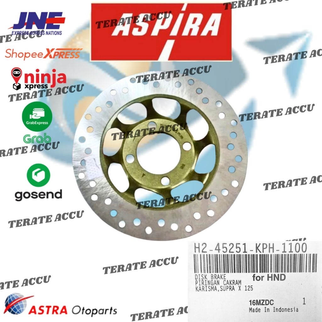 KPH จานดิส Kharisma, Supra X 125 CW, Revo CW ASPIRA ORIGINAL