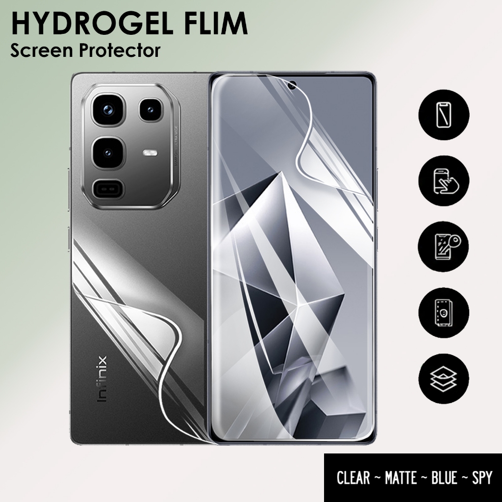 Infinix Note 50 / Note 50 Pro Anti-Scratch Hydrogel Not Tempered - Anti-Scratch Hydrogel