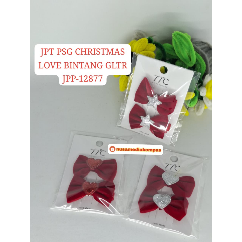 JPT PSG CHRISTMAS LOVE STAR GLTR JPT-12877