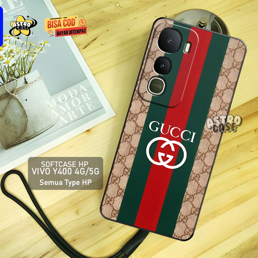 เคส Vivo Y400 4G Y400 5G ล่าสุด 2025 - เคส Vivo Y400 5G/4G Matte GC Luxury Motif - Vivo Y400 Softcas