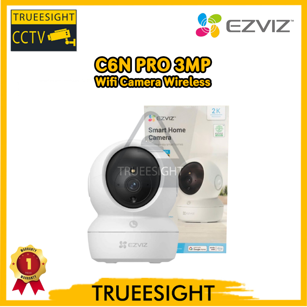 Ezviz C6N Pro 3MP Wifi Camera ไร้สาย