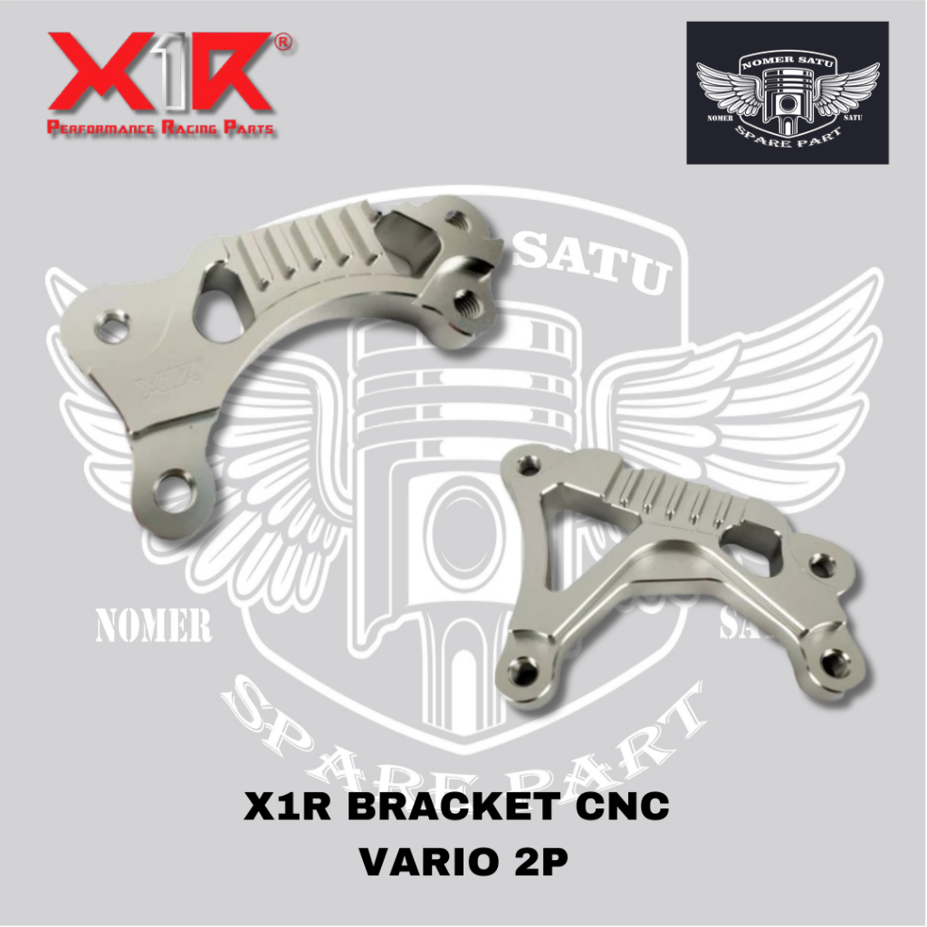 X-WHEEL BY X1R BRACKET CNC VARIO 150 CALIPER 2P 2 PISTON 220MM 267MM ORIGINAL 100%