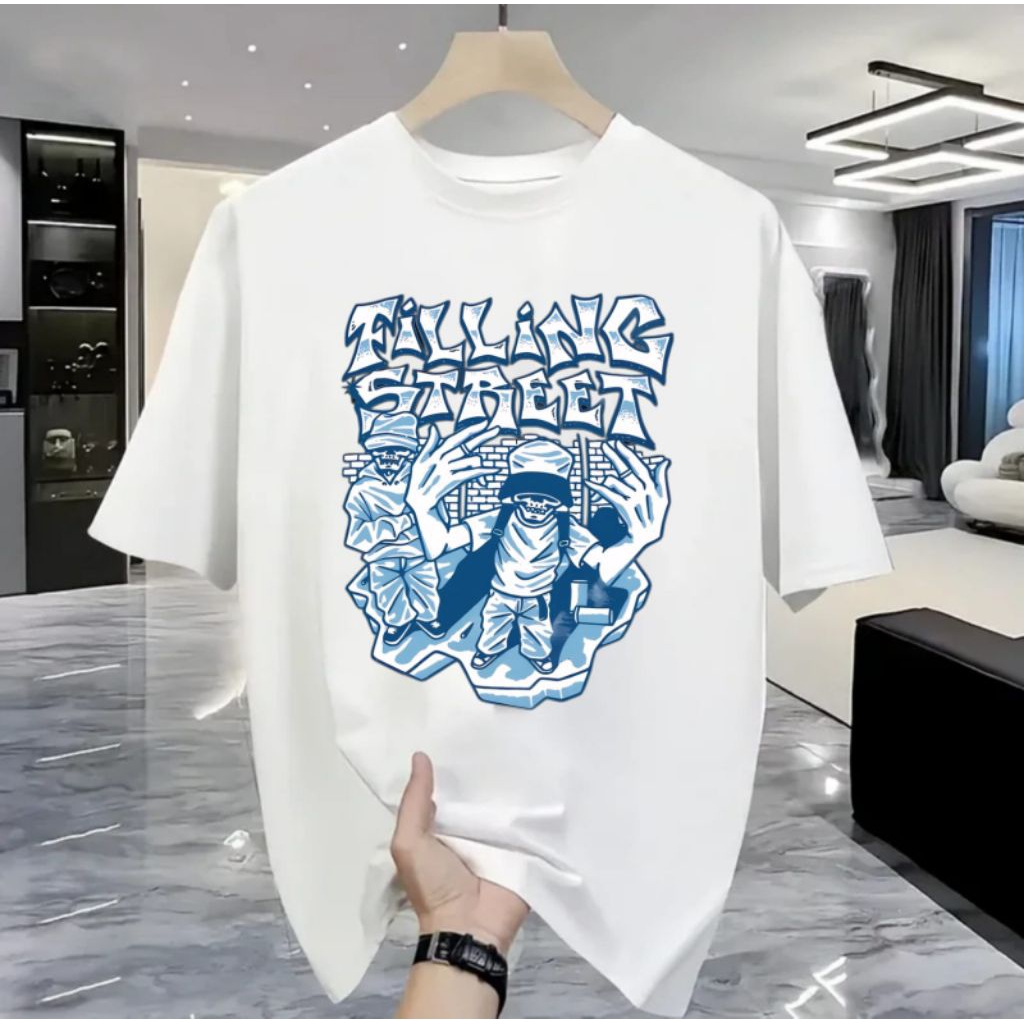 Filling Street เสื้อยืด / Filling Street Distro เสื้อยืด / เสื้อผ้าผู้ชายและผู้หญิง / Distro Filling