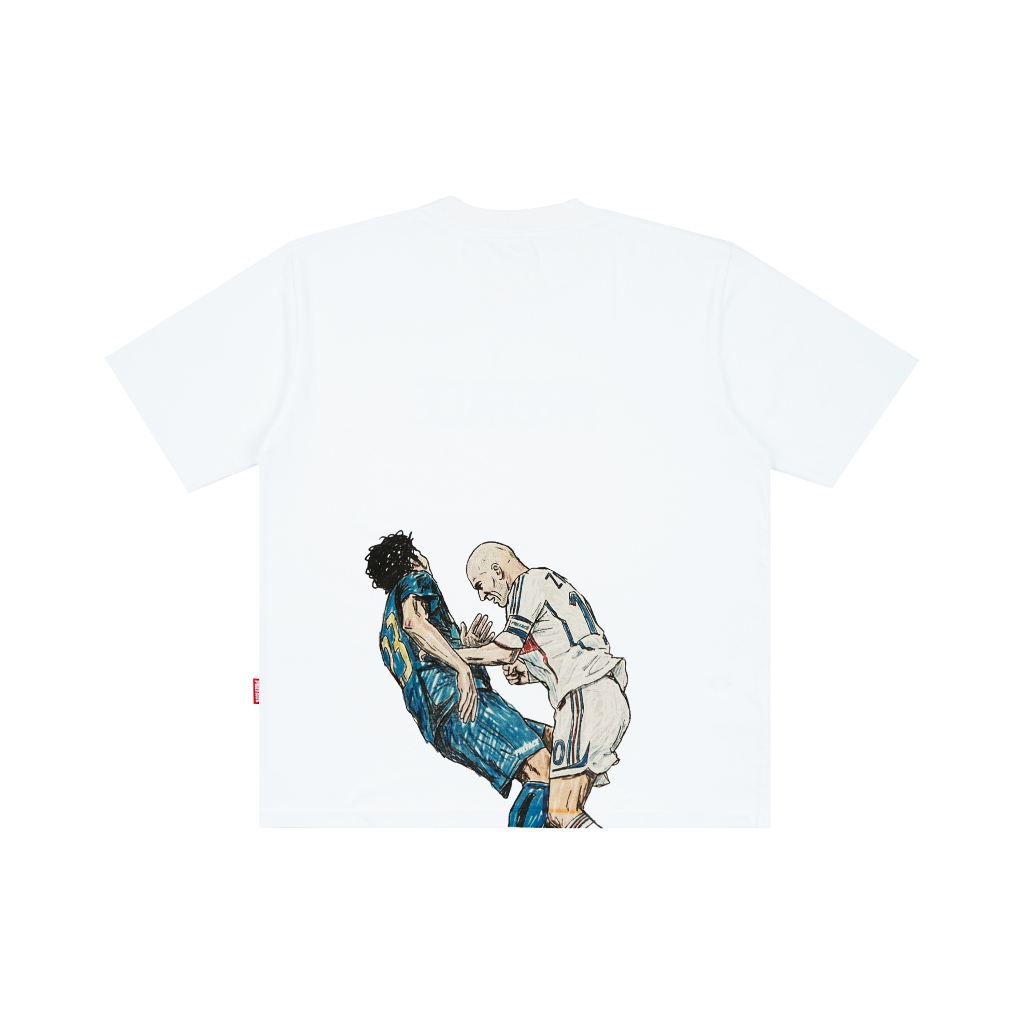 เสื้อยืดขาว Zidane**