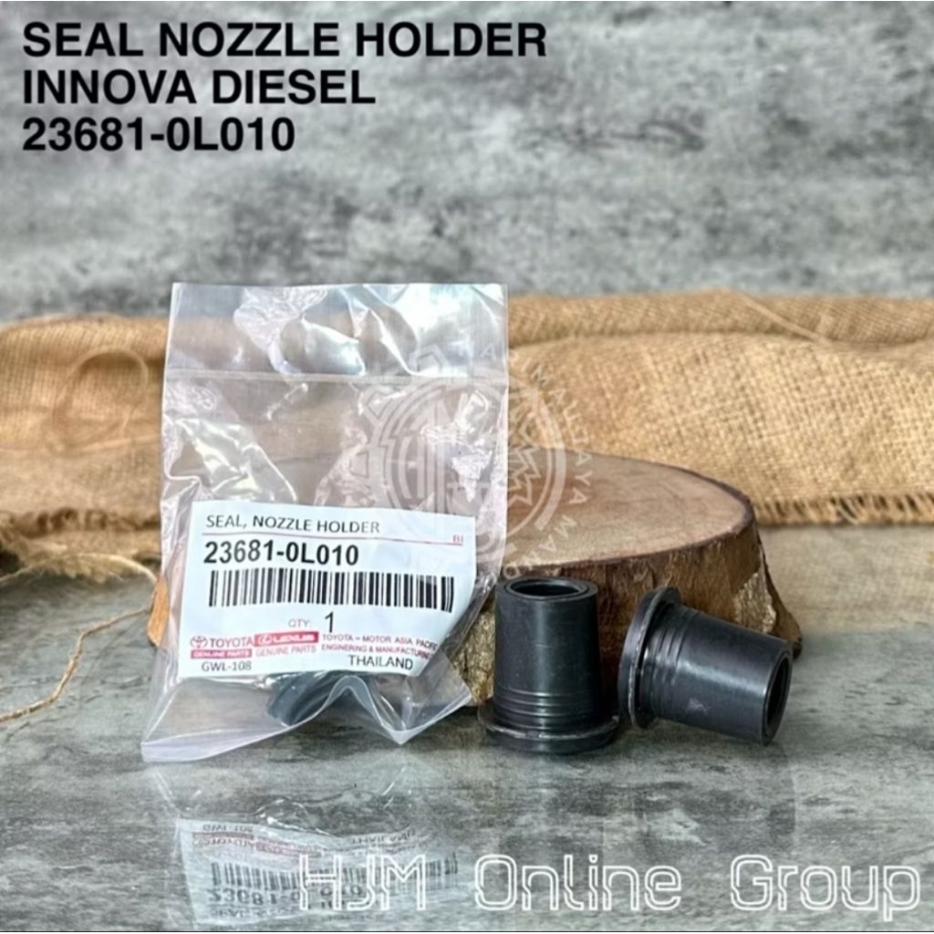 ซีลผู้ถือหัวฉีด Toyota Innova, Fortuner, Hilux Diesel 1KD 2KD 23681-0L010