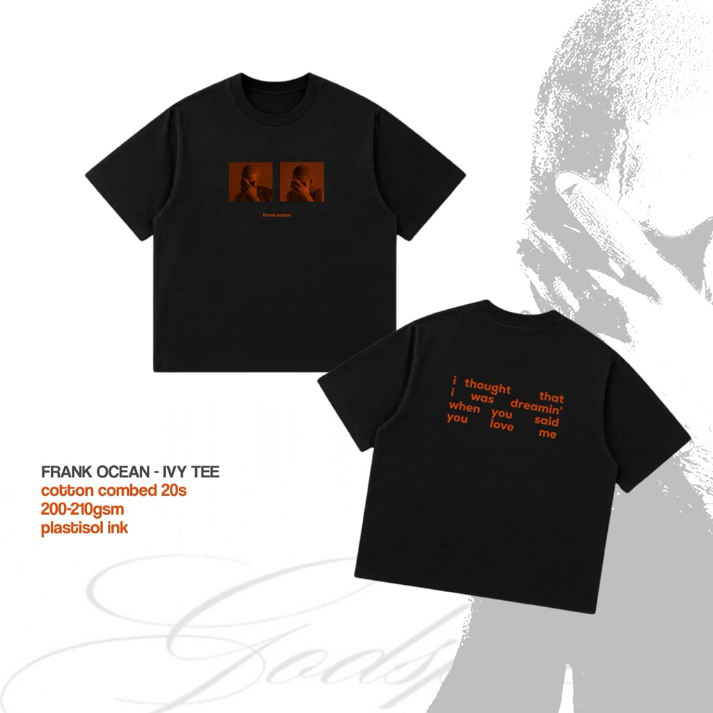 KATUN Lirica World - Frank Ocean Ivy Tee Boxy Shortsleeve Cotton 20s