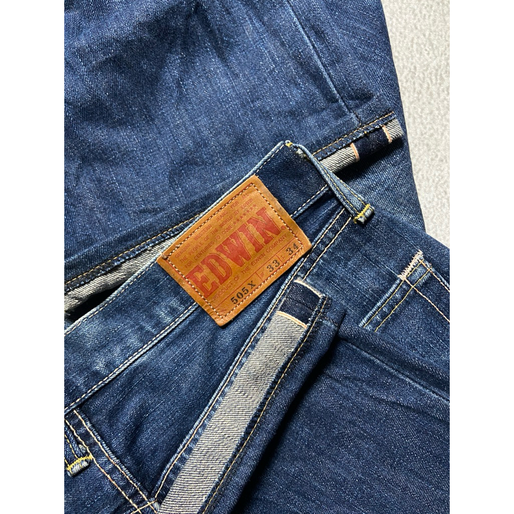 กางเกงยีนส์ EDWIN 505X SELVEDGE
