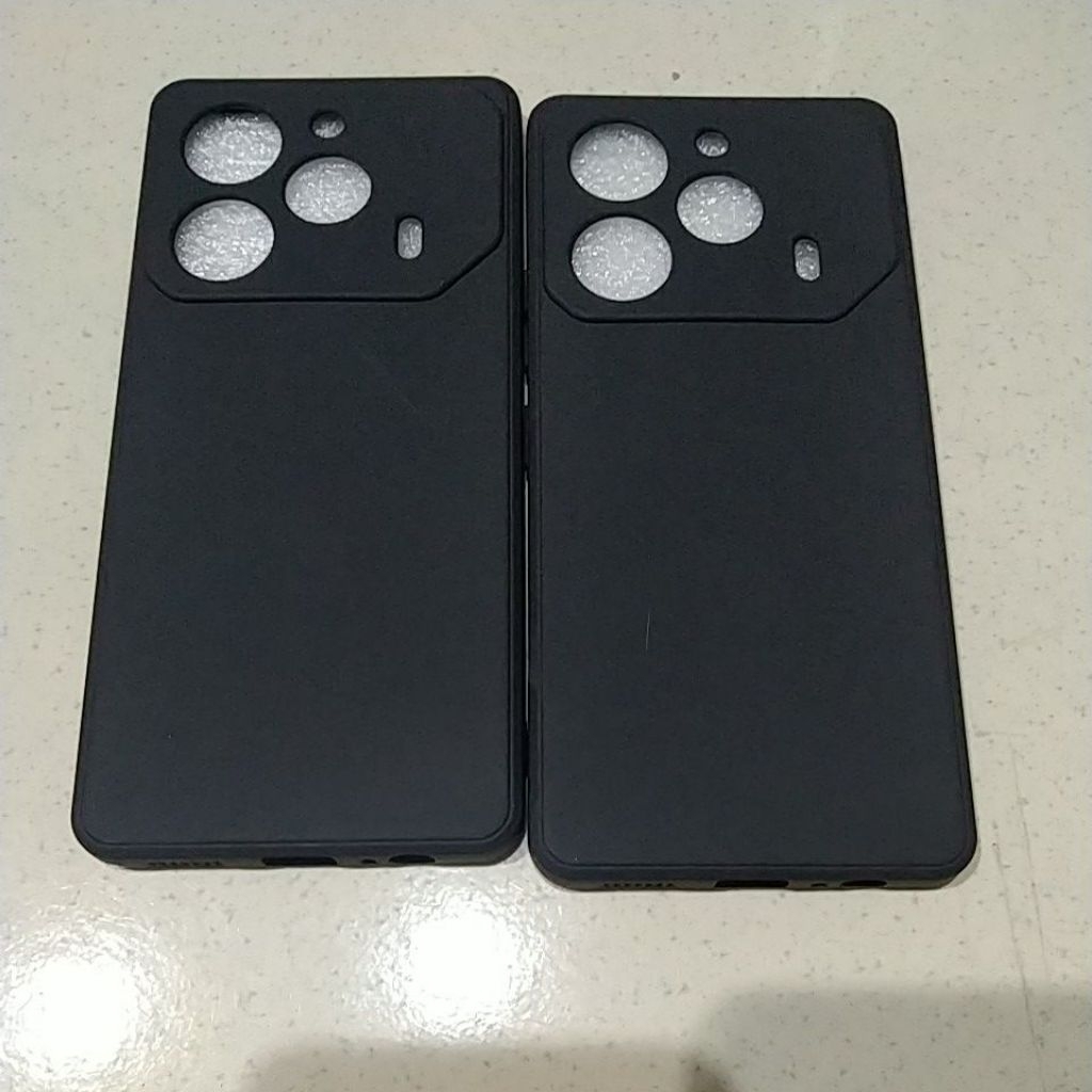 Softcase tecno pova 6 5G/pova 6 pro 5G สีดํา